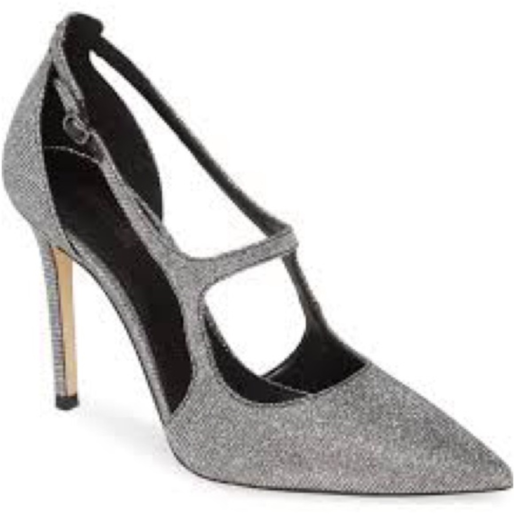 Michael Kors Glittering Silver Heels
